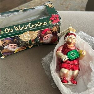 Old World Christmas ornament - collectible NWT